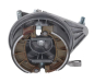 Preview: Duplex-Bremsschild, Bremsankerplatte vorne, kpl., natur - KR51, SR4-X