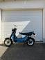 Preview: Simson SR50C - 1988 - 12V im seltenen polarblau metallic original Zustand mit Kindersitz - DDR Fahrzeugpapiere