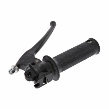 Gasdrehgriff komplett - mit Klemmstück, Handhebel + Kleinteile - für KR51 + Vogelserie