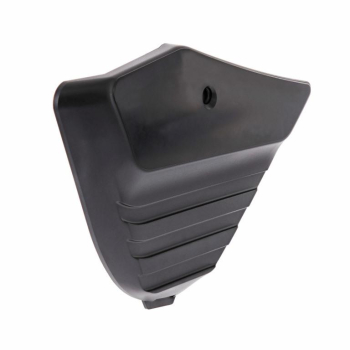 Seitendeckel links - ABS schwarz - mit Schlossgehäuse (Gehäusemittelteil Batterieseite) - S53, S83