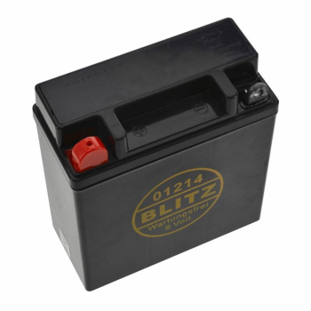 Preview: Batterie 6V 11Ah / 6V12Ah Säurebatterie / wartungsfrei