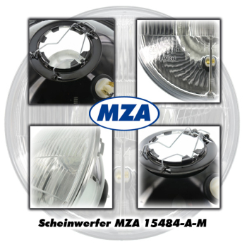 Preview: Scheinwerfereinsatz 12V - H4 - 8709.15/2 Halogen - mit Standlichtfassung - TS, ETS, ETZ - Ø178 mm