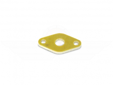 Flanschdichtung - Isolierflansch zum Vergaser (3mm stark) gelb - Ø12 mm