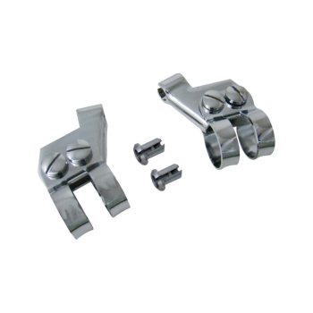 SET Hebelaufnahme verchromt, passend für AWO-T, MZ RT, BK, EMW, und ES Modelle