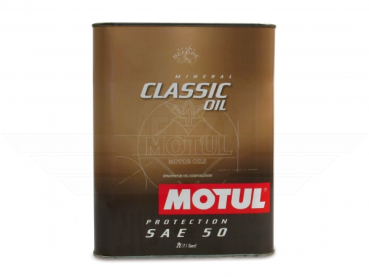Einbereichsöl - MOTUL Classic Motor Oil SAE50 4-Takt - 2Liter Gebinde