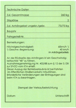 BTE für S51 - für Sammlerzwecke