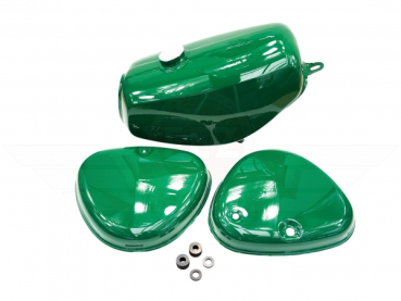 Preview: Tank im Set mit Seitendeckel links und rechts Lackset (7-teilig)