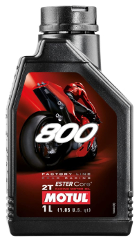 2-Taktöl vollsynthetisches MOTUL 800 Road Racing -1 Liter Flasche