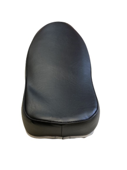 Preview: Sitzbank kurz glatt, schwarz ohne Schriftzug - für KR51, SR4-2