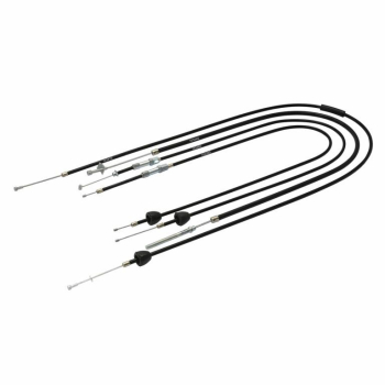Bowdenzug SET schwarz f. KR51/1S - Bremsbowdenzug hinten - Hebel aussenliegend