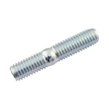 Stiftschraube M8x25 - 5.8 - A4K (DIN 835) Gesamtlänge 41 mm für Vergaserflansch