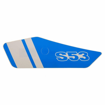 Klebefolie Seitendeckel links - S53N,S53B,S53C