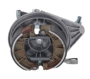 Duplex-Bremsschild, Bremsankerplatte vorne, kpl., natur - KR51, SR4-X