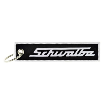 Stoff-Schlüsselanhänger - Motiv: Schwalbe