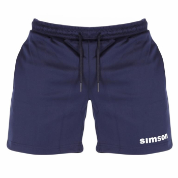 Sporthose kurz, Farbe: navyblau - Motiv: "SIMSON"
