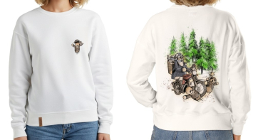 T-Shirt oder Sweatshirt "Ostalgie-Edition #1" Farbe: off-white m. Echtheitszertifikat und Los für Aktion in 2026!