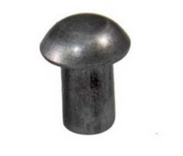 Halbrundnieten 7x12 DIN 660 - Stahl blank