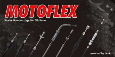 Set - 7x Bowdenzüge - KR50 mit Alubremsschild hinten