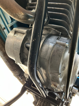 Simson SR50C - 1988 - 12V im seltenen polarblau metallic original Zustand mit Kindersitz - DDR Fahrzeugpapiere