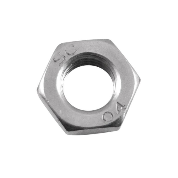 Sechskantmutter M12 x 1,5-17H (DIN 936) - Feingewinde, blank