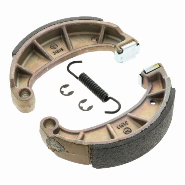 Bremsbacken SET ø124 mm - mit Bremsbackenfeder + Sicherungsscheiben