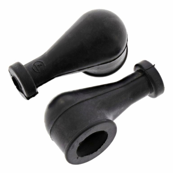 2x Gummitüllen f. Zündspule + Abdeckkappe f. Batteriepol o. Bremslichtkontakt, alte Form - 8351.1/1-001:2
