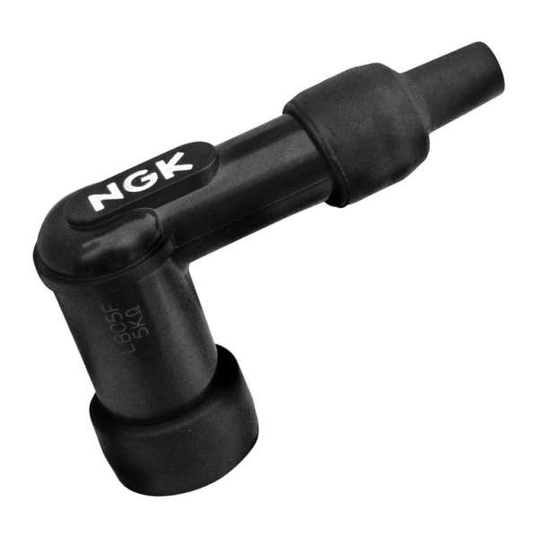 Zündkerzenstecker- 5 K-Ohm - 90° abgewinkelt, wassergeschützt
