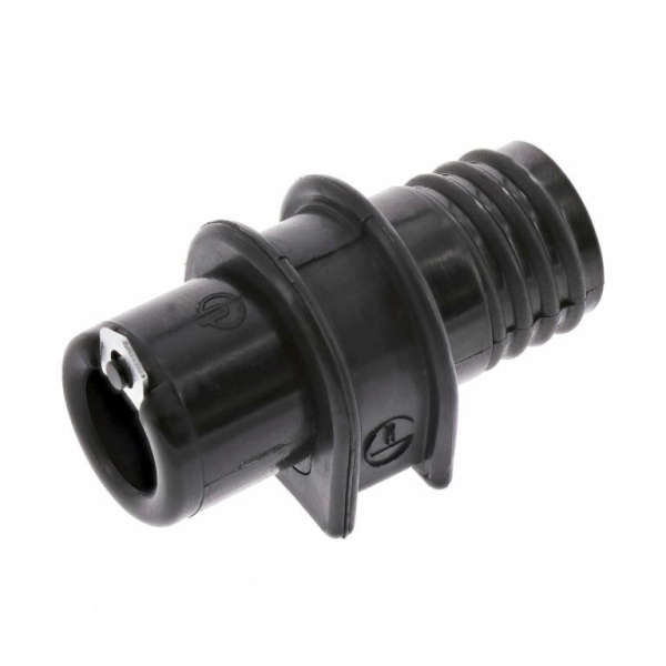 Hochspannungsdurchführung mit Gummi inklusive Verbindungsblech