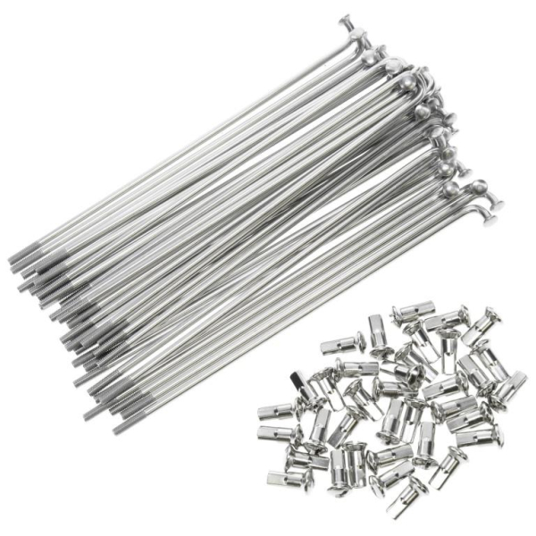 Speichensatz Edelstahl 16" - je 36x - M3,5-143,5 mm - für 16 Zoll-Felgen