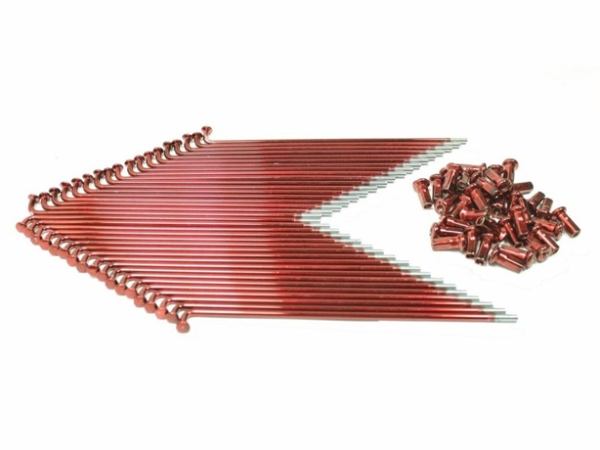 Speichensatz mit Nippel 143,5mm M3,5 Stahl beschichtet (16 Zoll Trommelbremse)