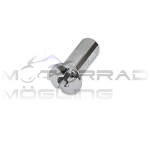 Nippel / Speichennippel M4 (einzeln) Länge 18mm verchromt