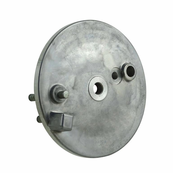 Bremsschild hinten -  mit Loch f. Bremskontakt - KR51/2, S50, S51, S70