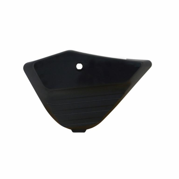 Seitendeckel links - ABS schwarz - ohne Schlossgehäuse (Gehäusemittelteil Batterieseite) - S53, S83