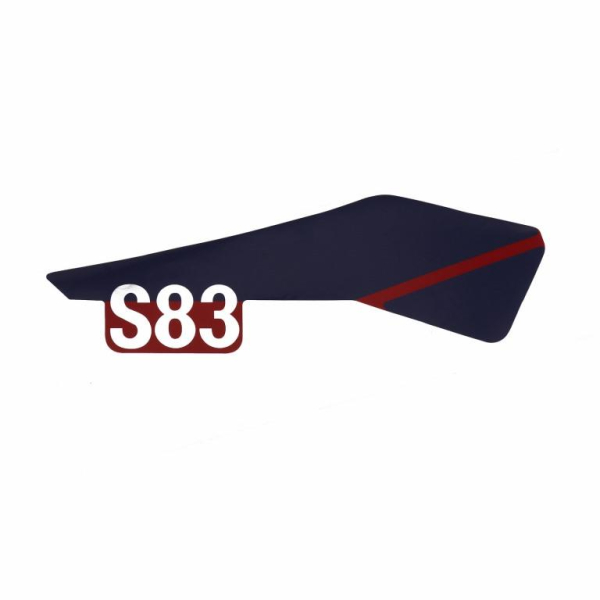 Klebefolie für rechten Seitendeckel - S83CX