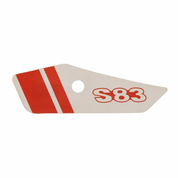 Klebefolie f. Seitendeckel, li., 009,015,026, S83B