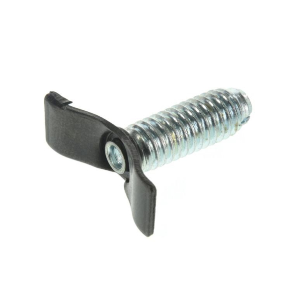 Blattfeder mit verzinkter Schraube - f. Gasdrehgriff, M6x15