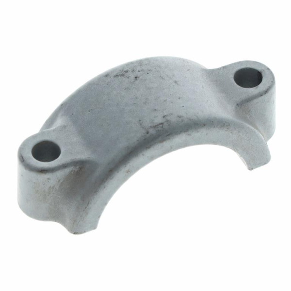 Klemmbrücke f. Kunststoff-Vorderradkotflügel - Oberfläche silber beschichtet SR50/1, SR80/1, SD50 - nur  X  Rollertypen
