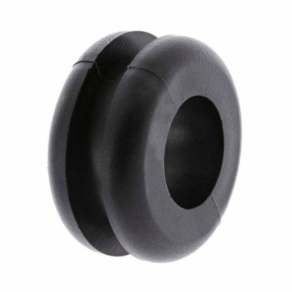 Kabeltülle offen 8x12x16-2,5 - (d1xd2xD-b) Gummi-, Durchführungstülle, schwarz