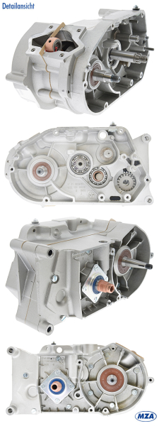 Motor (Rumpfmotor) M500 - 50ccm, 4-Gang, für Laufbuchse Ø46 mm