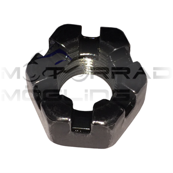 Mutter M10x1 DIN 935 (Kronenmutter)