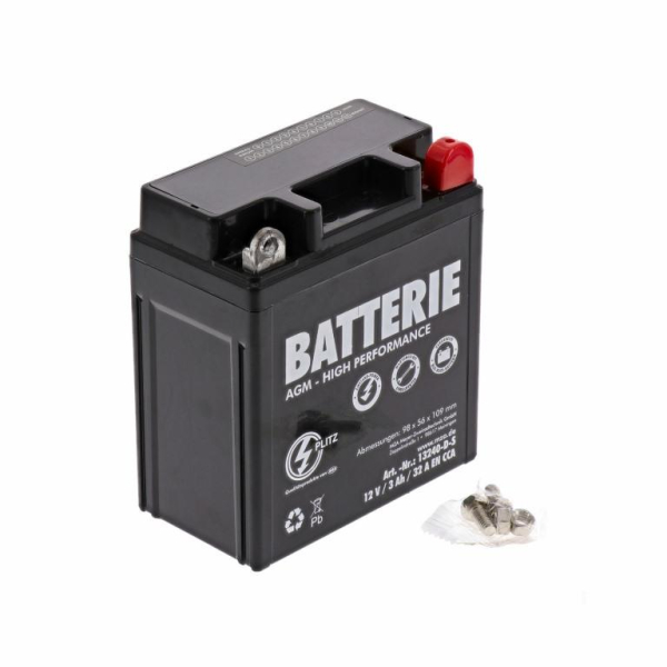 AGM-Batterie - 12V 3,0 Ah - YB3L-B
