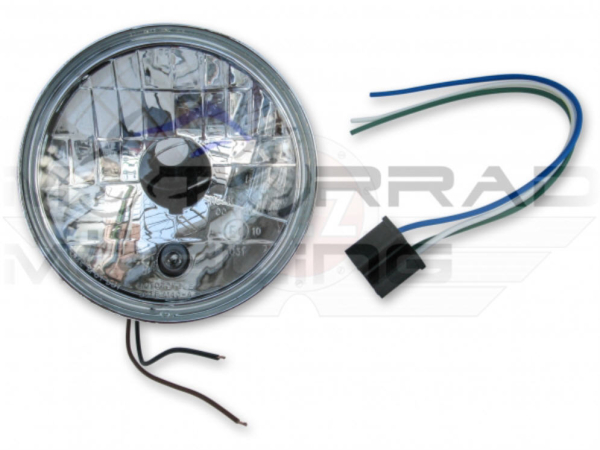 Scheinwerfereinsatz 12V Halogen rund Klarglas mit Standlicht (H4)