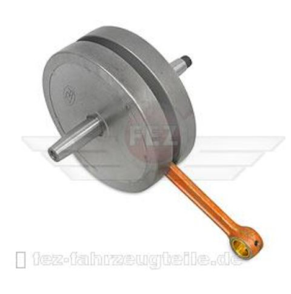 Kurbelwelle vollständig mit Messingbuchse für Kolbenbolzen Ø15mm - MZ RT125/3, MZ ES 125/150 IWL SR59