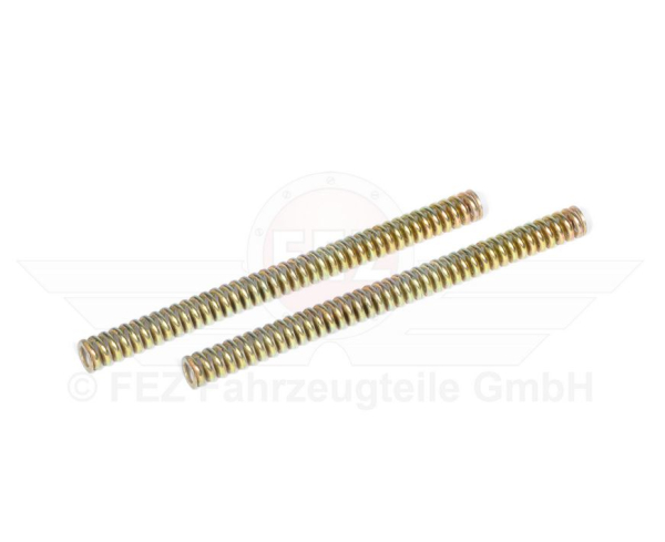 Druckfeder für Vordergabel / Vordergabelfeder im Satz (2 Stück) Länge 285mm (verchromt) passend für SR2E