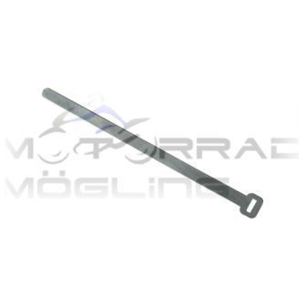Kabelbinder (Aluminium) 130mm x 5,0 x 0,5 silber