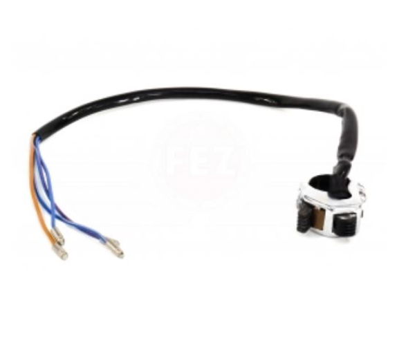 Abblendschalter mit Schelle (chrom) AWO-T/S, DKW, EMW, IWL, NSU, SR2