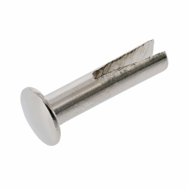 Spaltniet für Alu-Zierleiste Spaltniet 2,85x13 (ZN3/13) vernickelt