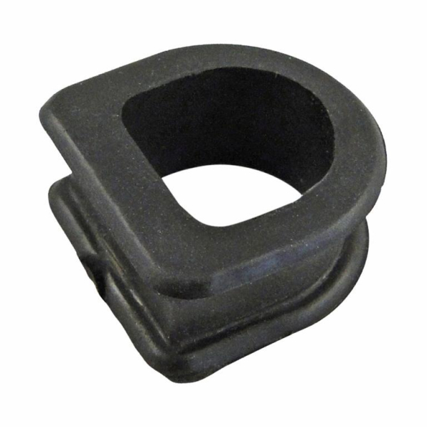 Gummidurchführung, schwarz - für Stromabnehmer/ Hochspannungsdurchführung gerade und abgewinkelt