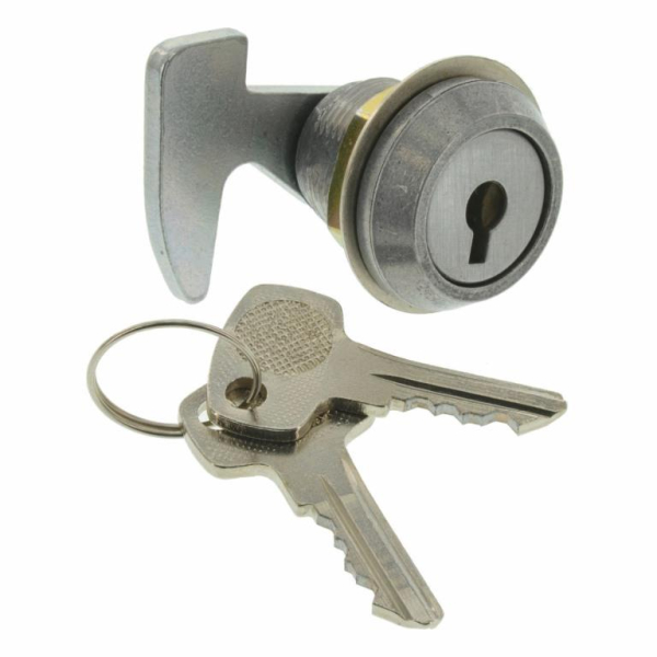 Sitzbank- Werkzeugdeckelschloss SZ63, mit Haken, 2x Schlüssel, SKM + Unterlegscheibe