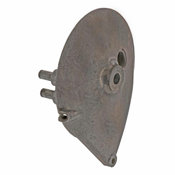 Gegenhalter Bremsschild hinten, trommelpoliert - für ES, ETS, TS 125/150